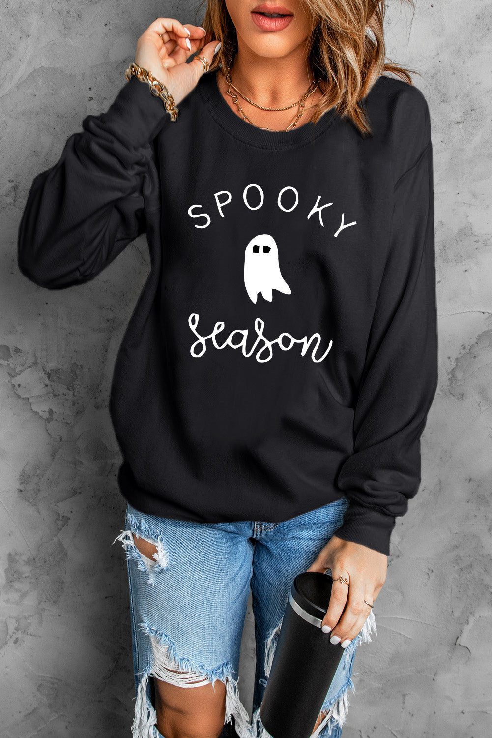 Spooky Ghost Sweatshirt