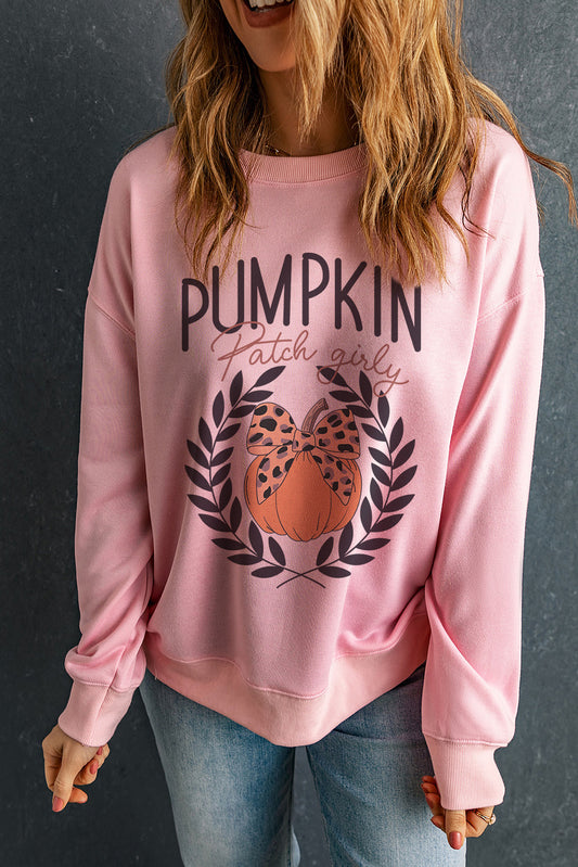 Pumpkin Patch Pink Sweater