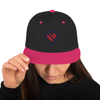 Heart Snapback Hat