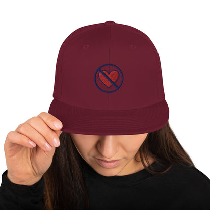 Heart Snapback Hat