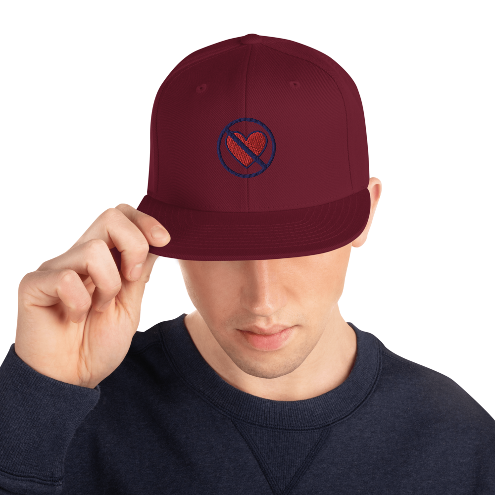 Heart Snapback Hat