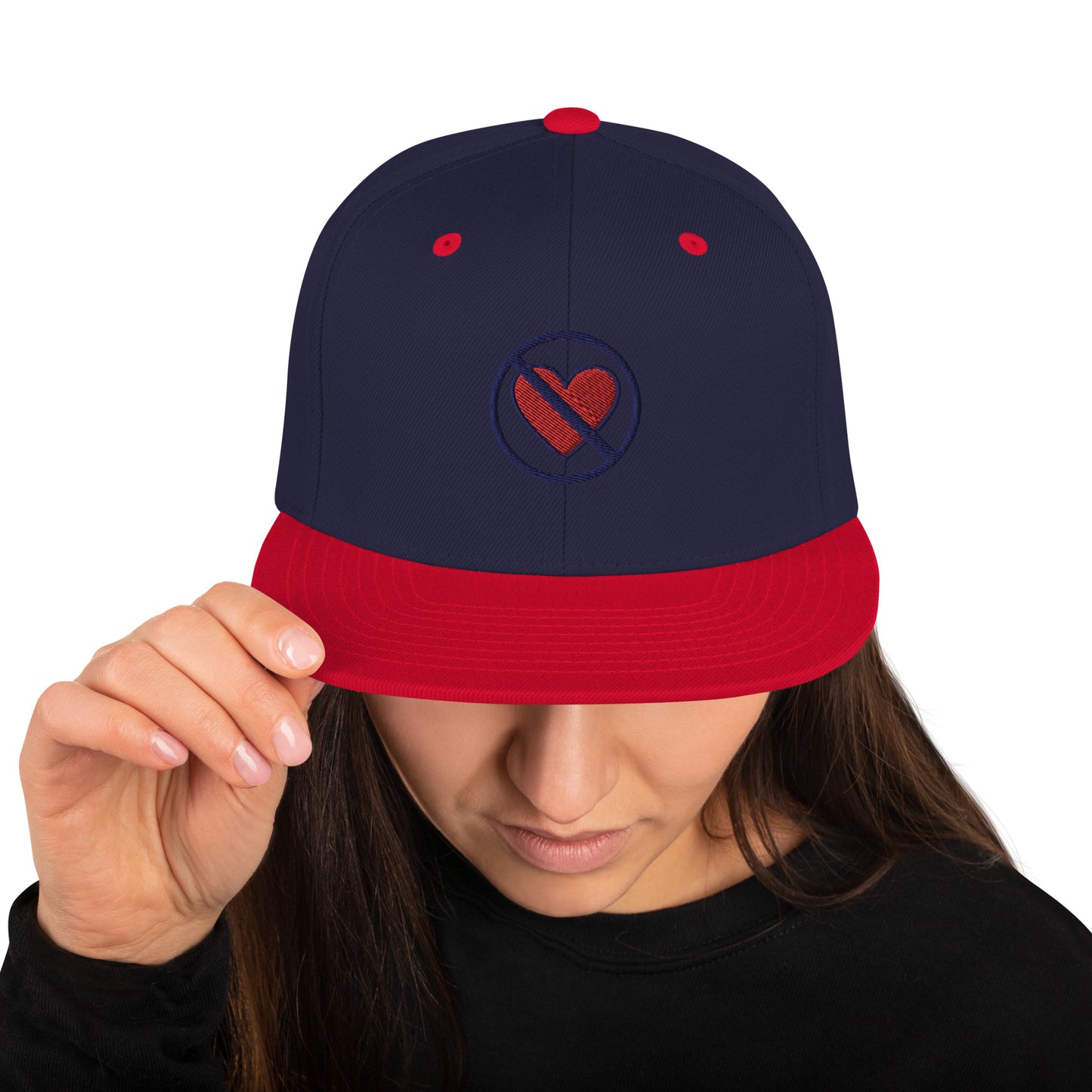 Heart Snapback Hat